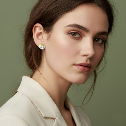 Crystal Stud Earrings for Women – Minimal Round Diamond Look Earrings | Elegant Daily Wear Jewelry